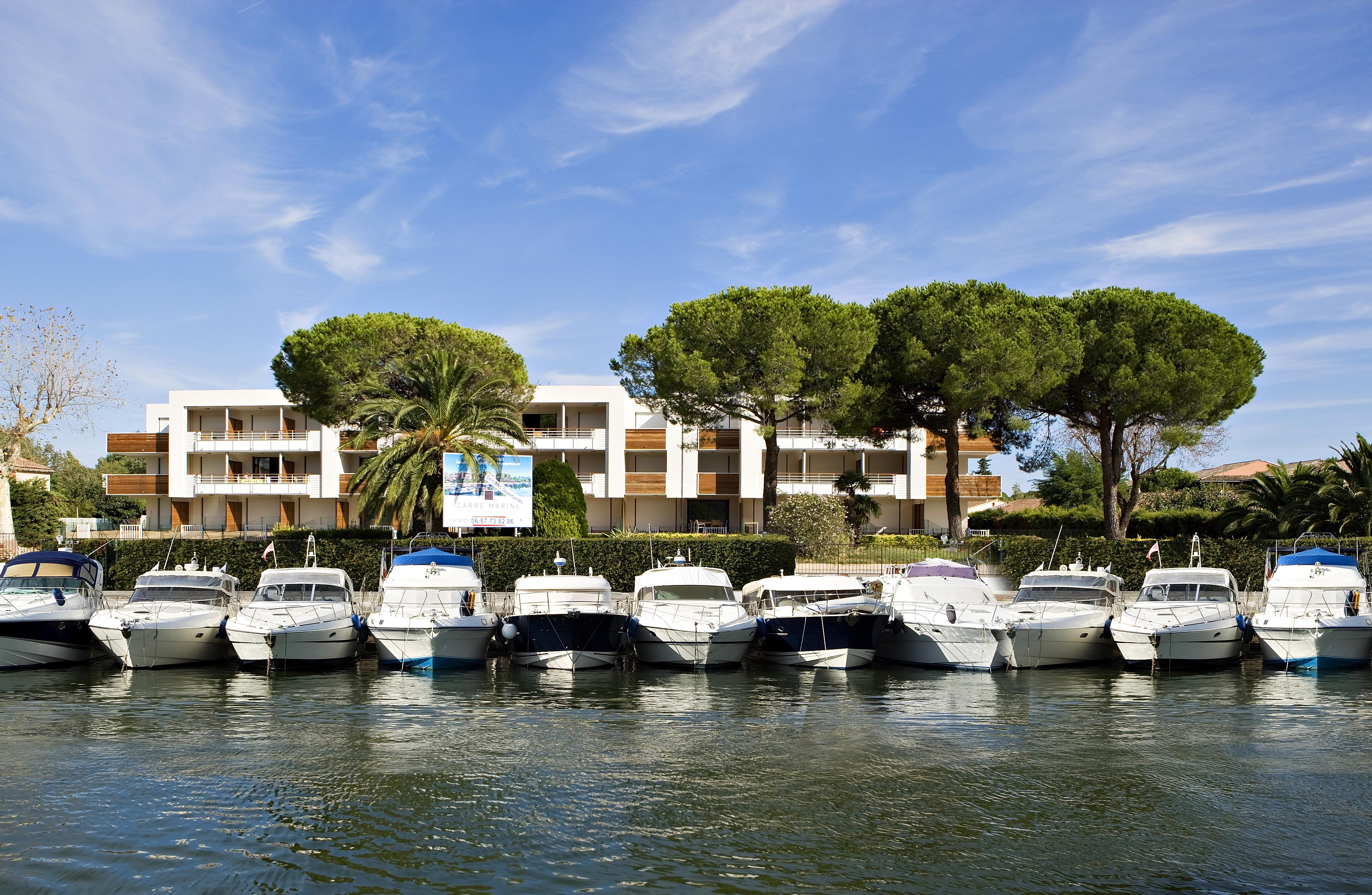 Vacanceole - Residence Carre Marine Mandelieu Eksteriør bilde